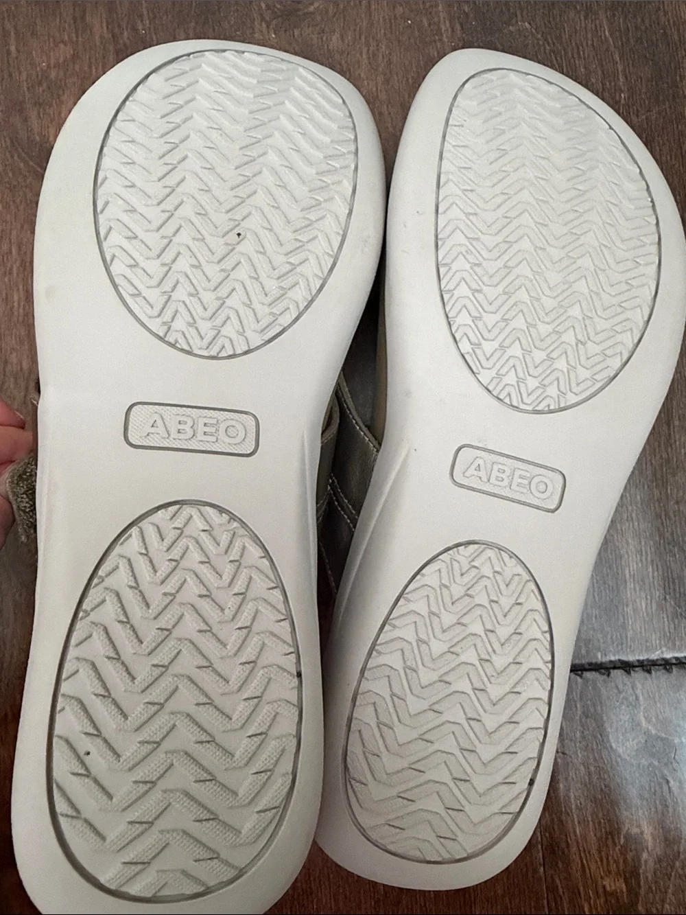 ABEO metallic Oasis Thong Sandal 11